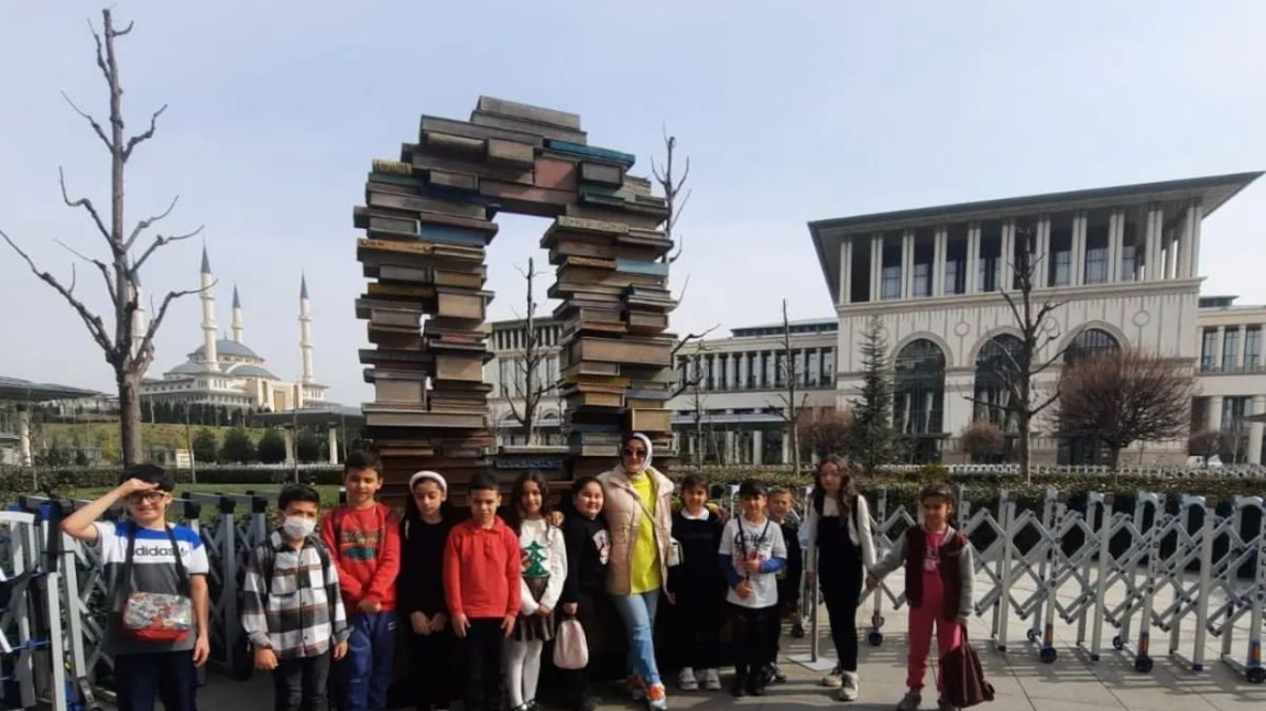 3/F ve 3/G Sınıfı Öğrencileri 'Millet Kütüphanesi' Gezisi