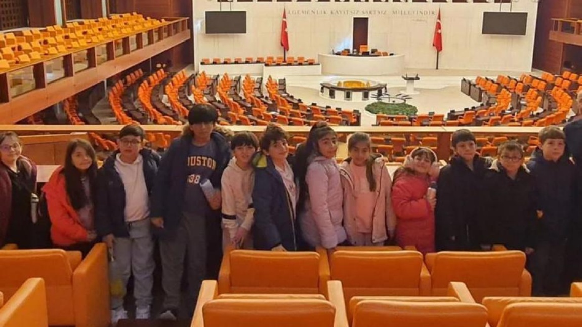 3/C ve 3/D Sınıfı Öğrencileri Türkiye Büyük Millet Meclisi'nde